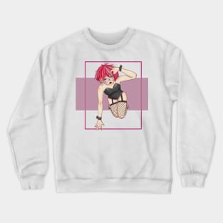 slutty girl Crewneck Sweatshirt